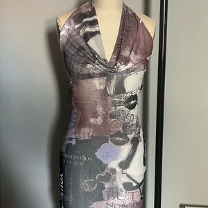 Forever 21 Multicolor Halter Dress